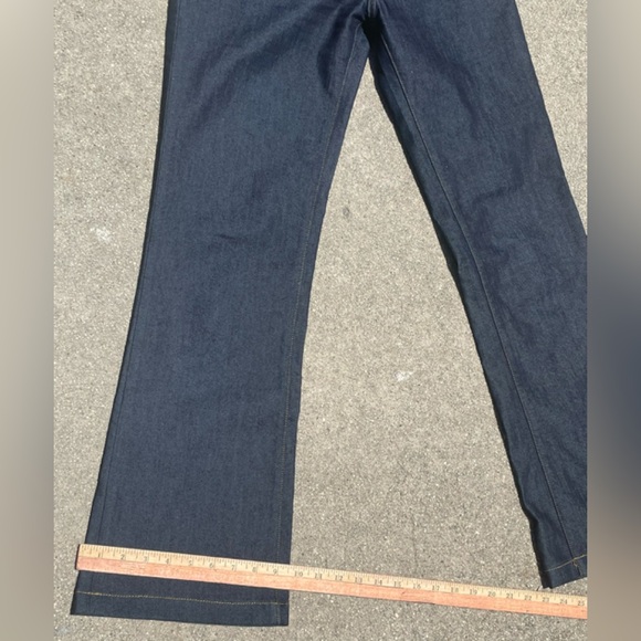 RAVEN DENIM DARK WASH BOOTCUT BLUE WOMENS JEANS SIZE 29 POCKETS BELT LOOPS - Picture 4 of 7